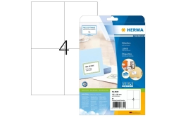 HERMA Etiketten Premium A4 weiß 105x148 mm Papier...