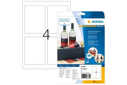 HERMA Flaschenetik. A4 Inkjet weiß 90x120 mm...