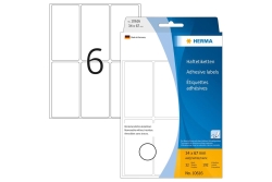 HERMA Vielzwecketiketten weiß 34x67 mm...