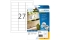 HERMA Etiketten A4 weiß 63,5x29,6 mm extrem haftend 675 St.