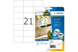 HERMA Etiketten A4 weiß 70x42,3 mm extrem haftend...