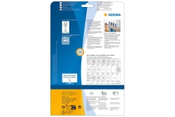 HERMA Etiketten A4 weiß 105x48 mm extrem haftend...
