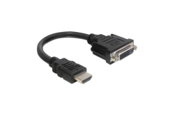 DELOCK HDMI Adapter A -> DVI(24+5) St/Bu...