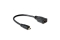 DELOCK HDMI Kabel Ethernet A -> micro D Bu/St 0.20m