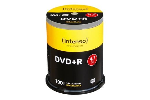 DVD+R Intenso 4,7GB 100pcs Cake Box 16x