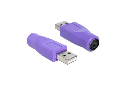 DELOCK USB Adapter USB A -> PS/2 St/Bu