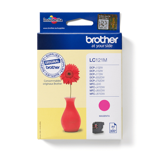 Patrone Brother LC-121M MFC-J470DW J870DW, DCP-J752DW