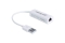 MANHATTAN USB Adapter USB 2.0 -> RJ45 Fast Ethernet weiß