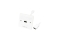 Logilink HDMI Adapter, wall socket, 1-port, white