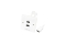 Logilink HDMI Adapter, wall socket, 2-port, white