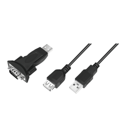 Logilink Adapter USB 2.0 -> Seriell schwarz