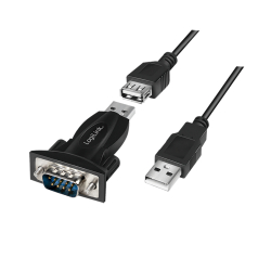 Logilink Adapter USB 2.0 -> Seriell schwarz