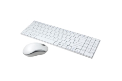 Logilink Tastatur Funk Slim 2.4 GHz mit Maus 1200dpi