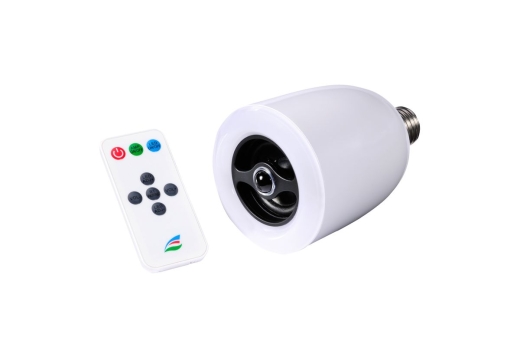 Aktivbox ultron boomer light weiss bluetooth m. LED LampeE27