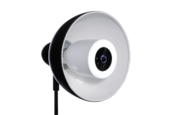 Aktivbox ultron boomer light weiss bluetooth m. LED LampeE27