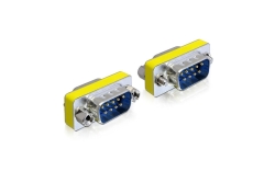 DELOCK Adapter D-Sub9 -> D-Sub9 St/St