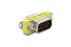 DELOCK VGA Adapter D-Sub15 -> D-Sub15 St/St