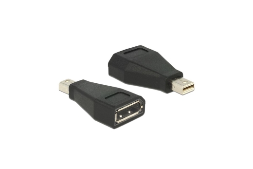 DELOCK Displayport Adapter mini DP -> DP St/Bu schwar