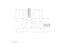 Neomounts Adapterpl. 22-52 1TFT sil. Max.35KG