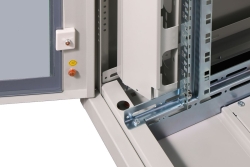DIGITUS Netzwerkschrank Unique 42HE 2053x800x1000mm grau (Speditionsversand)
