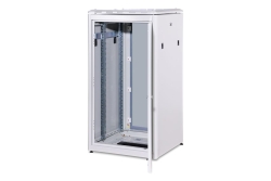 DIGITUS Netzwerkschrank Unique 22HE 1164x600x600mm grau...