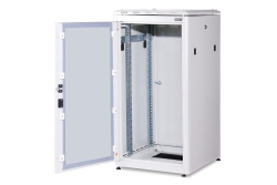 DIGITUS Netzwerkschrank Unique 22HE 1164x600x600mm grau (Speditionsversand)