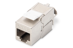DIGITUS Keystone Jack Cat6a/RJ45/geschirmt/Metall/werkzeugfr