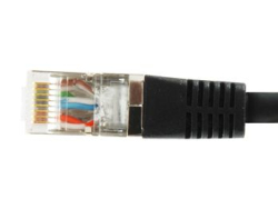 Equip Patchkabel Cat6A Plat.S/FTP 2xRJ45 1.00m schwarz...
