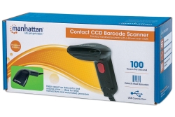 MANHATTAN Barcodescanner Kontakt CCD USB 60mm schwarz