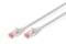 DIGITUS Patchkabel Cat6 S/FTP 2xRJ45 3.0m grau Hebelschutz Polybeutel