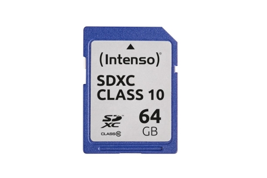 Intenso SD Card 64GB SDXC Class10