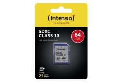 Intenso SD Card 64GB SDXC Class10