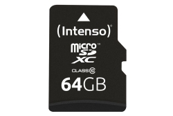 Intenso SD MicroSD Card 64GB SDXC Class10