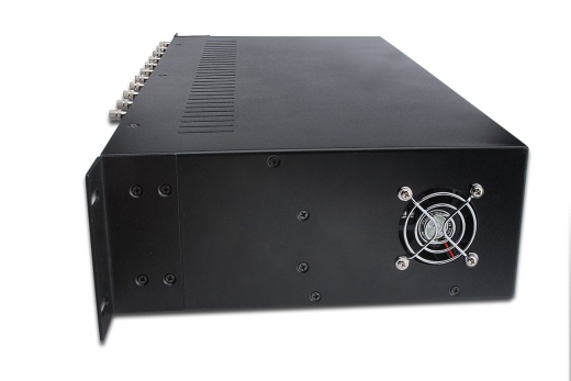 DIGITUS Medienkonverter Chassis 2HE 14-Slots schwarz