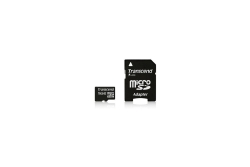 SD microSD Card 16GB Transcend SDHC UHS1 w/adapter