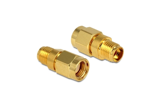 DELOCK HF Adapter RP-SMA -> SMA St/Bu