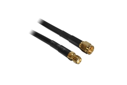 DELOCK HF Kabel SMA -> SMA St/Bu 10.00m low loss