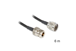 DELOCK HF Kabel HF N Stecker > N Buchse LMR195 low loss 6