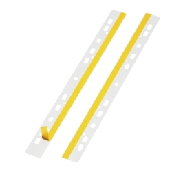 Heftstreifen Filefix® aus PET, selbstklebend, 25 x...