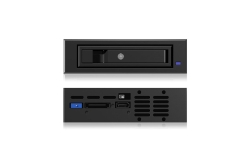 We-Ra. IcyBox 2,5/3,5 SATA/SAS in 1x5,25 IB-129SSK-B (b)