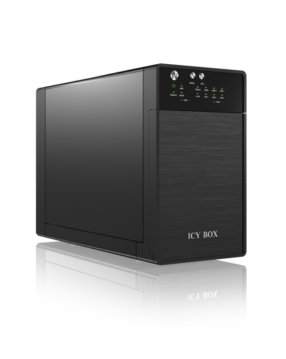 Geh. IcyBox USB 3.0/eSata 2x3,5 SATAI-III RAID