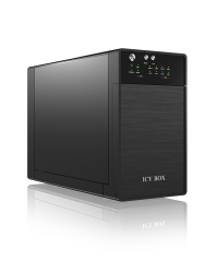 Geh. IcyBox USB 3.0/eSata 2x3,5 SATAI-III RAID