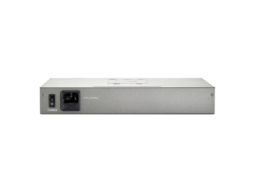 LevelOne PoE+Switch 8xGE PoE unmanaged 123W 19 Metall