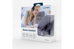 gembird Headset STEREO MHS 001 glänzend Klinke schwarz