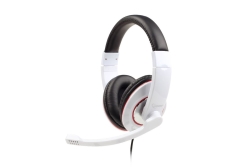 gembird Headset STEREO MHS 001GW glänzend Klinke...