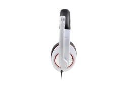 gembird Headset STEREO MHS 001GW glänzend Klinke weiß