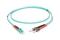 DIGITUS LWL Patchkabel LC -> ST 1.00m Multimode Duplex OM3