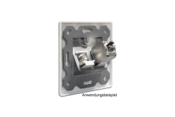 DELOCK Keystone Anschlussdose 2-Port