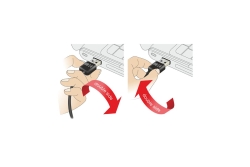 DELOCK USB Adapter A -> A 90° St/Bu gewinkelt