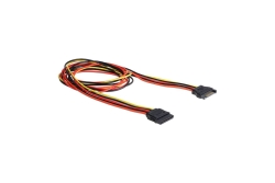 DELOCK Stromkabel SATA 15Pin -> SATA 15Pin St/Bu 1.00m